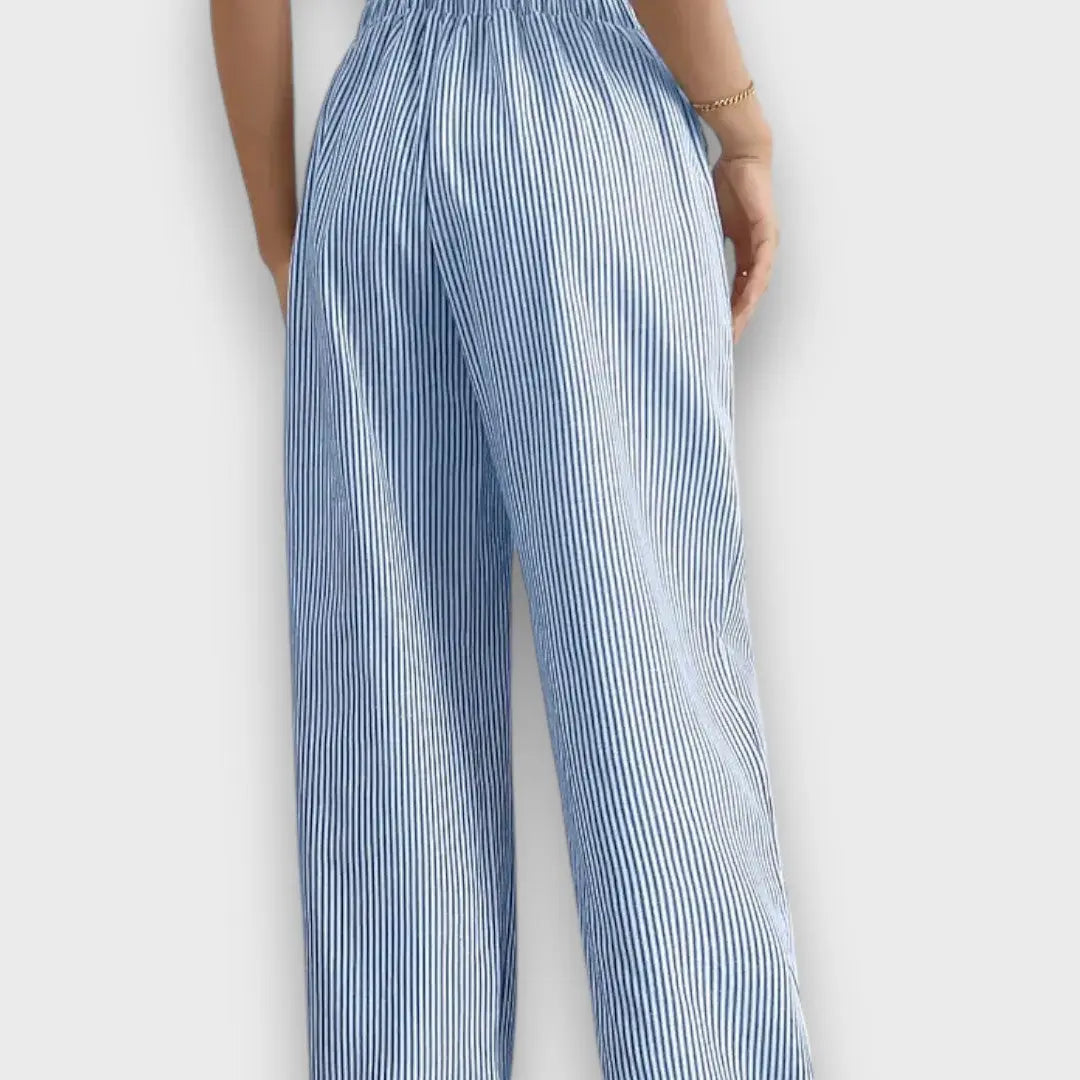Karina – Pantalons à rayures fines