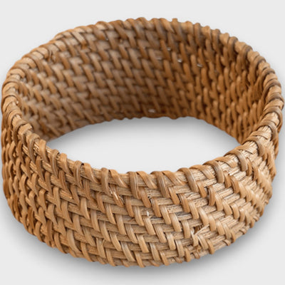 Noelia – Bracelet en Rattan Tressé