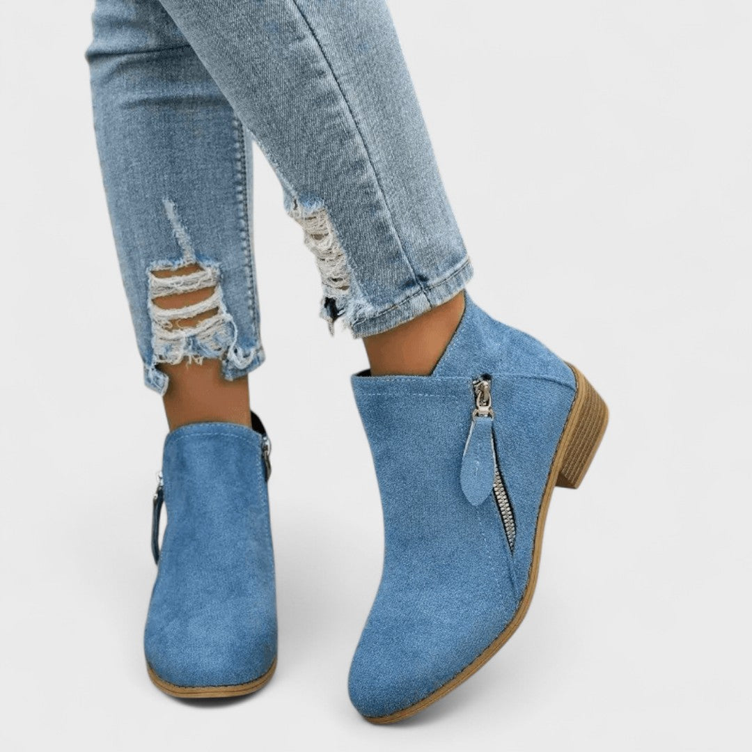 Fiora - Bottes vintage de style classique