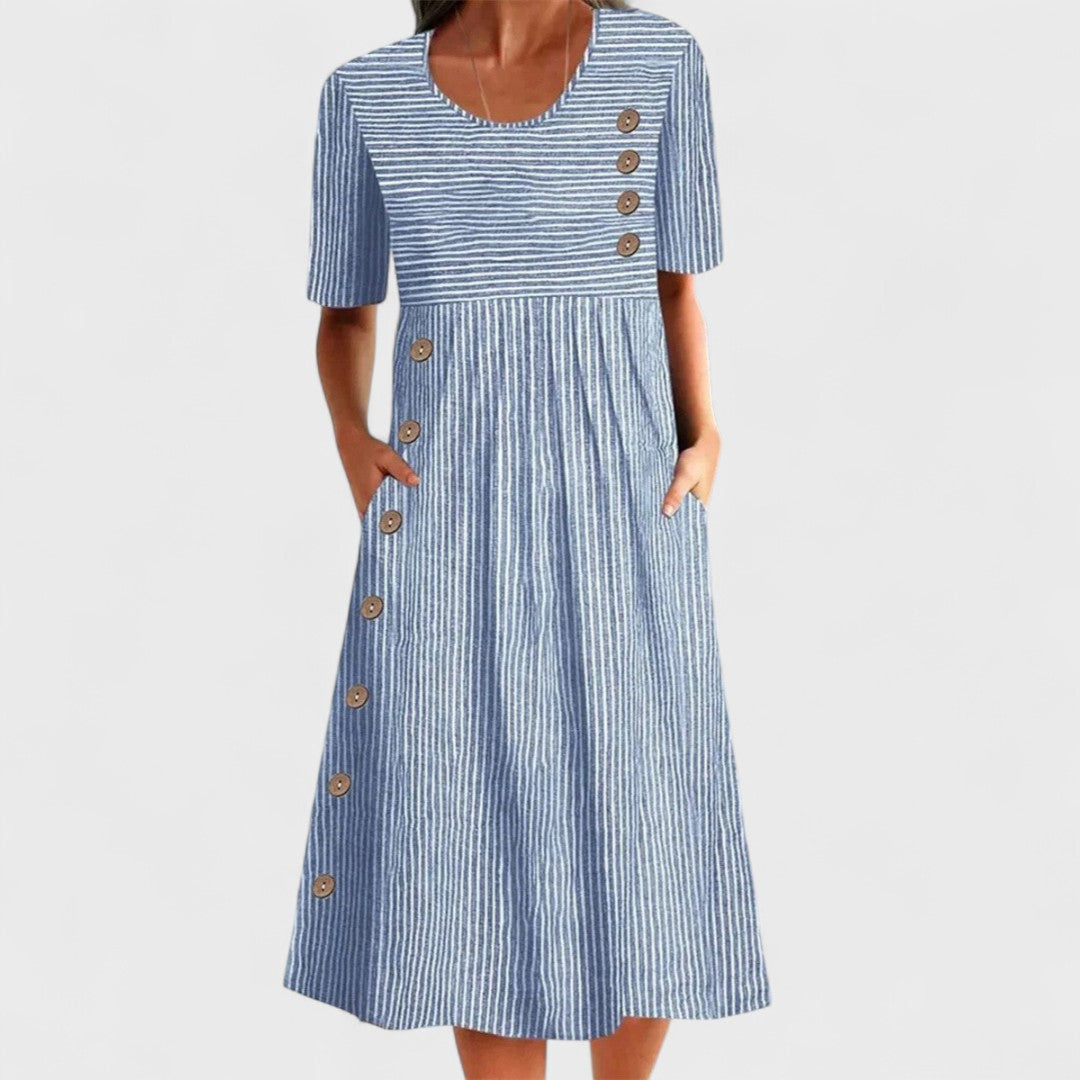 Sofia - Robe d'été rayée