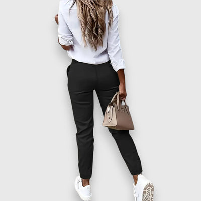Lina – Pantalon jogger slim fit style business