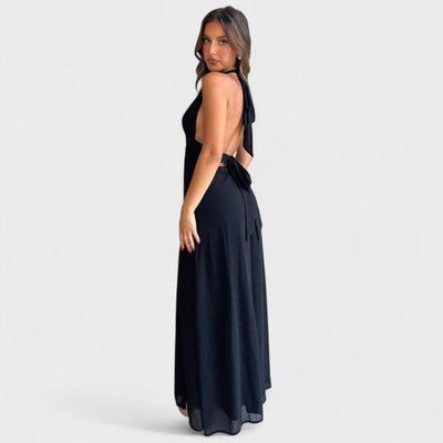 Elenor - Robe longue d'été qui met en valeur la silhouette