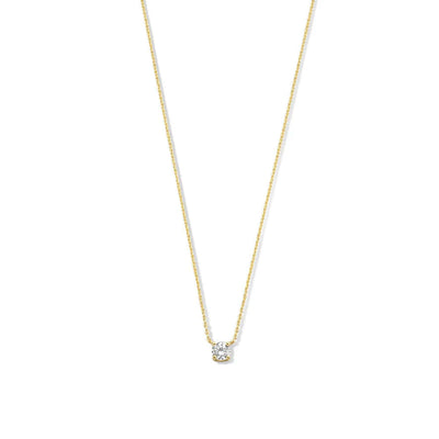 Ysavienna | Collier en Pierre Moissanite en Or 14k