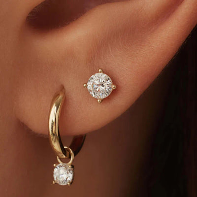 Avianorra | Boucles d'Oreilles en Or 18k