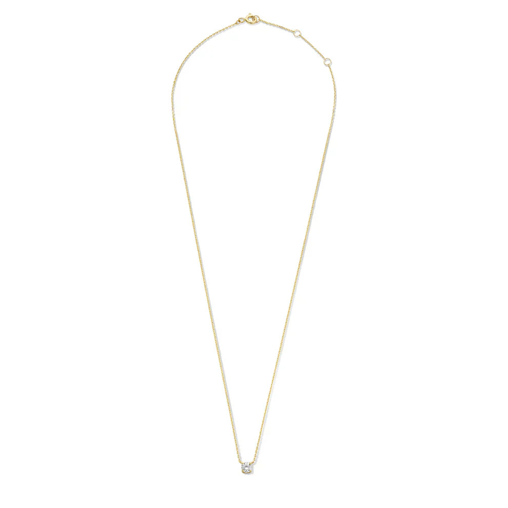 Ysavienna | Collier en Pierre Moissanite en Or 14k