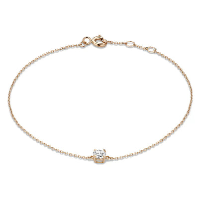 Dalynette | Bracelet avec Pierres de Moissanite en Or 14k