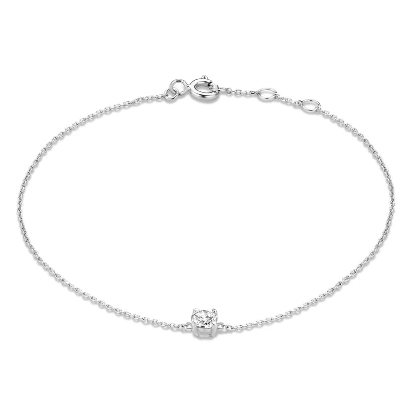 Dalynette | Bracelet avec Pierres de Moissanite en Or 14k