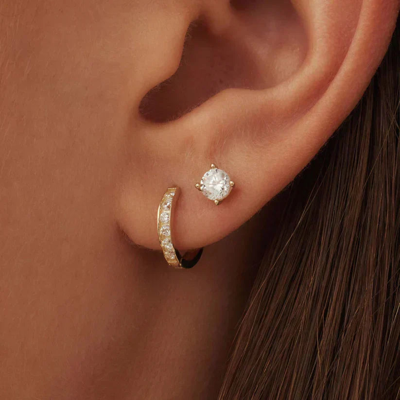 Syrenellee | Ensemble de Boucles d'Oreilles en Or 14k