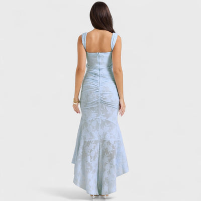 Carisia - Robe longue bleue