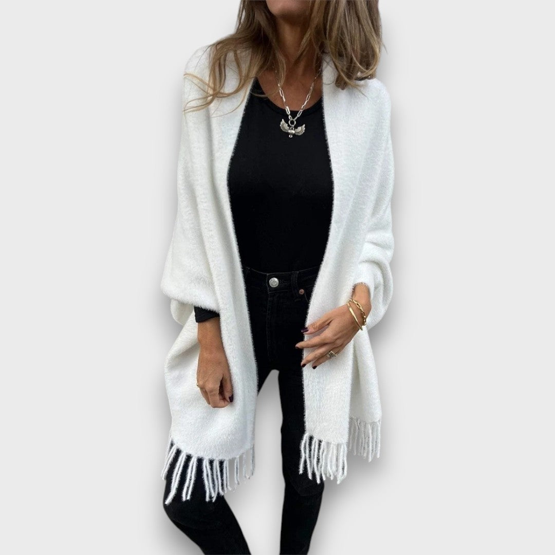 Meliora – Cardigan élégant avec franges