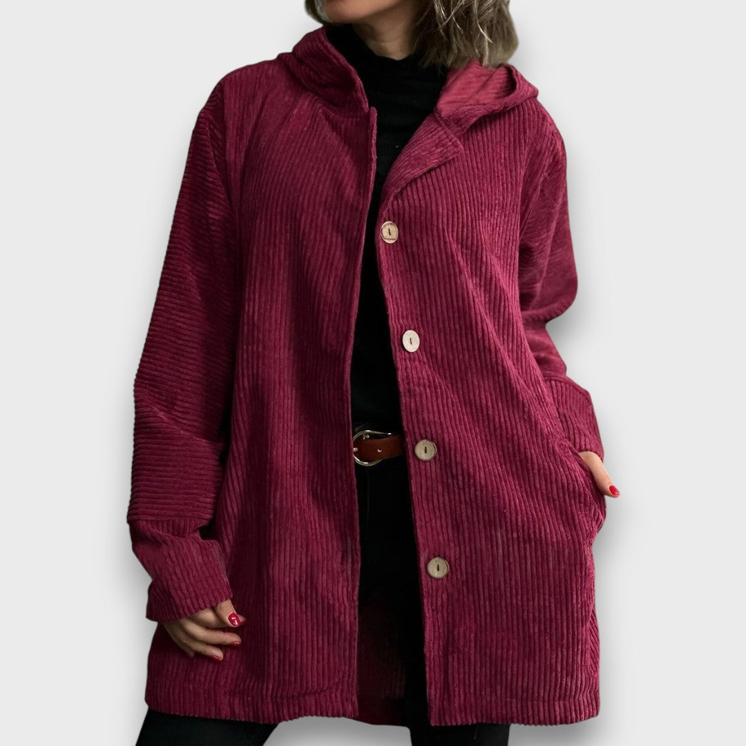 Corvianne – Veste à Capuche Décontractée