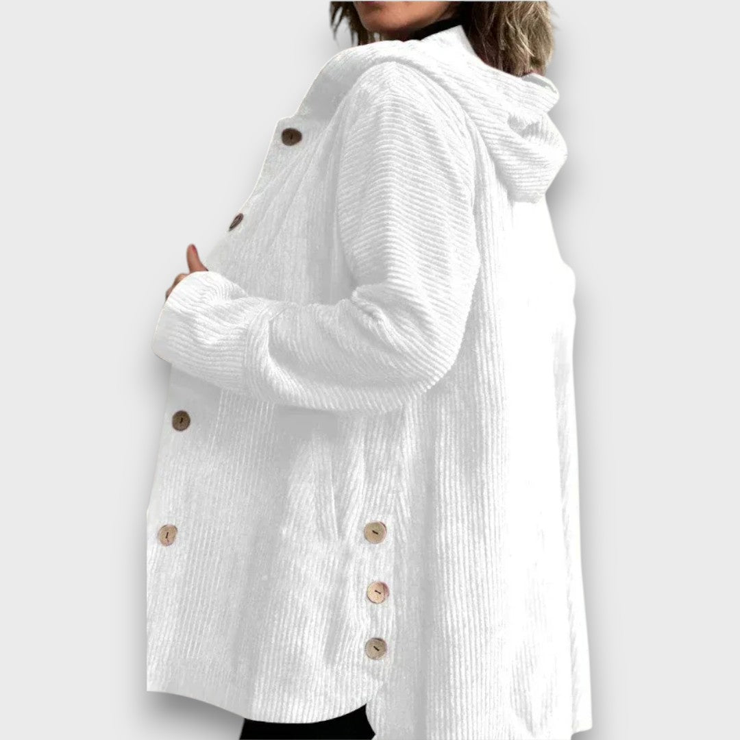 Corvianne – Veste à Capuche Décontractée
