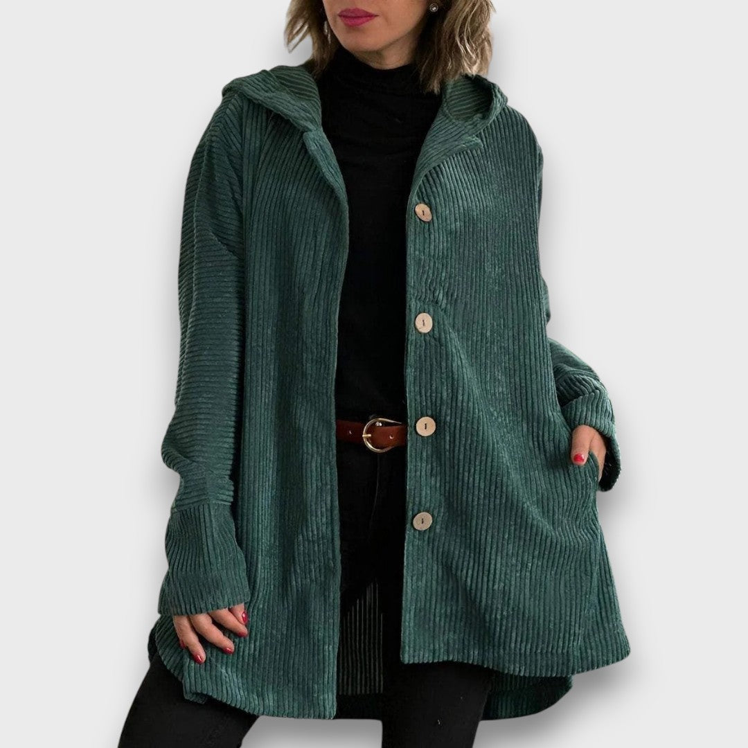 Corvianne – Veste à Capuche Décontractée