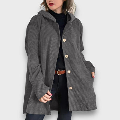 Corvianne – Veste à Capuche Décontractée
