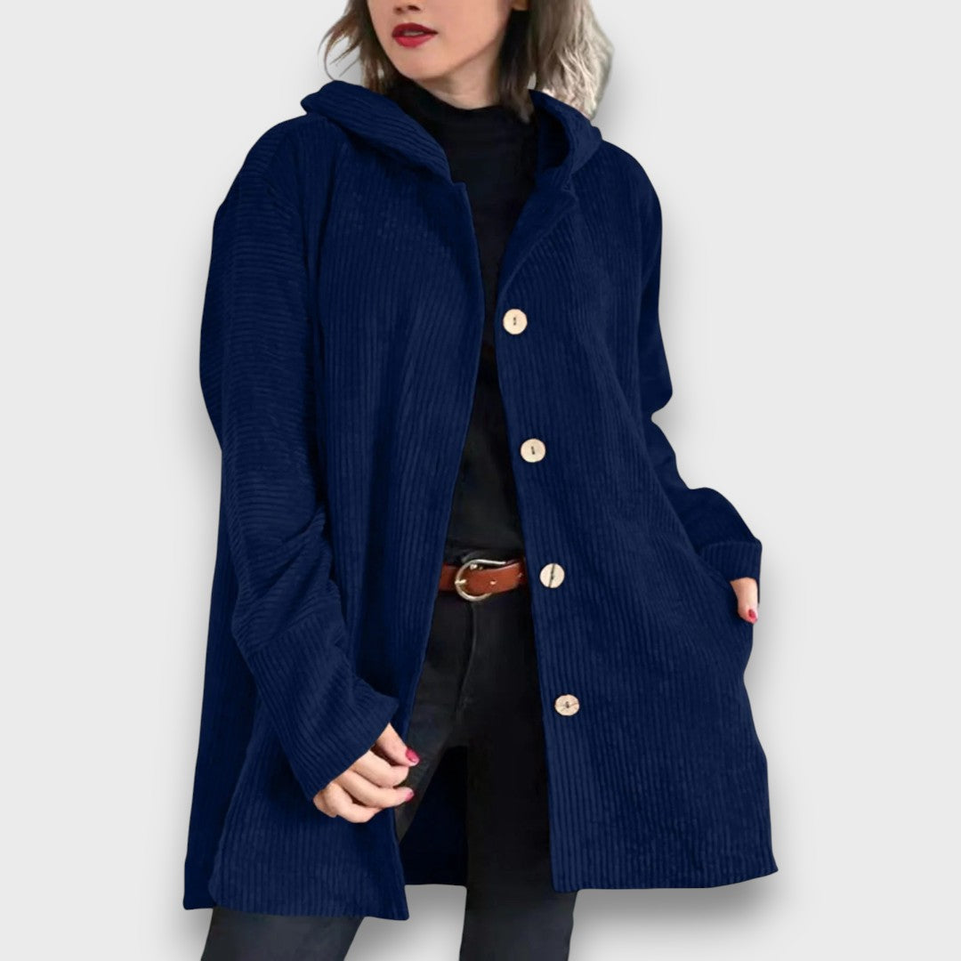 Corvianne – Veste à Capuche Décontractée