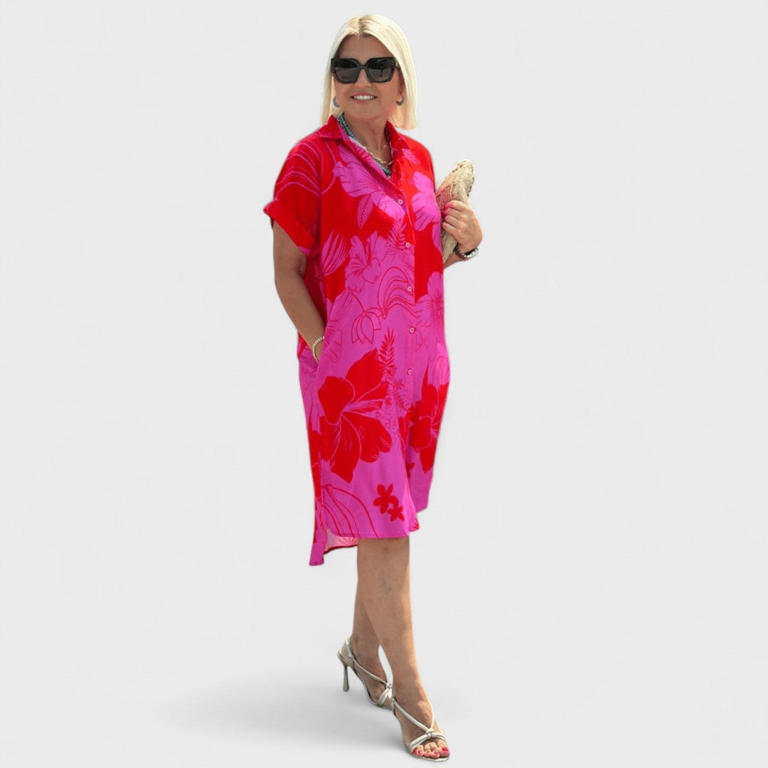 Naomi – Robe à imprimé floral