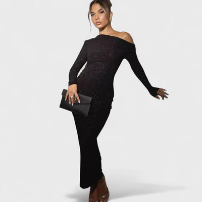 Moa - Robe maxi scintillante