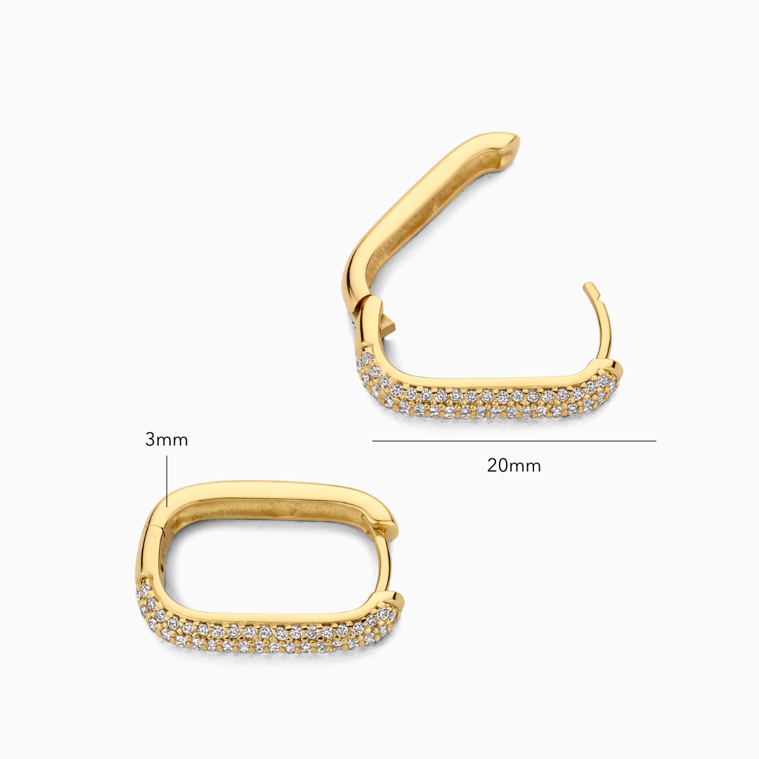 Arizaleth | Boucles d'Oreilles en Or 18k