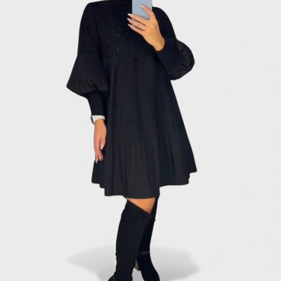 Ashlyann - Robe Midi Élégante