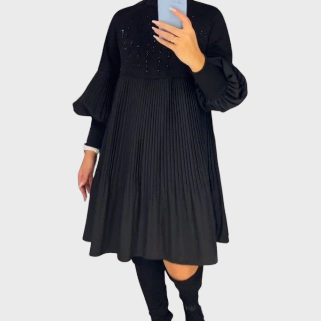 Ashlyann - Robe Midi Élégante