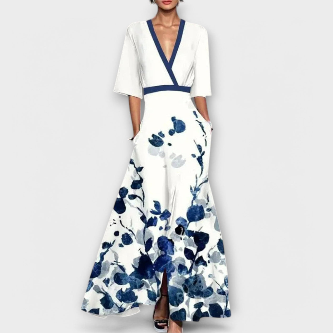 Alma - Robe élégante pour femme avec design à manches